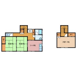 杉谷戸建ての物件間取画像